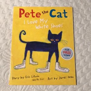 PETE the CAT I LOVE MY WHITE SHOES NWOT SOFTCOVER